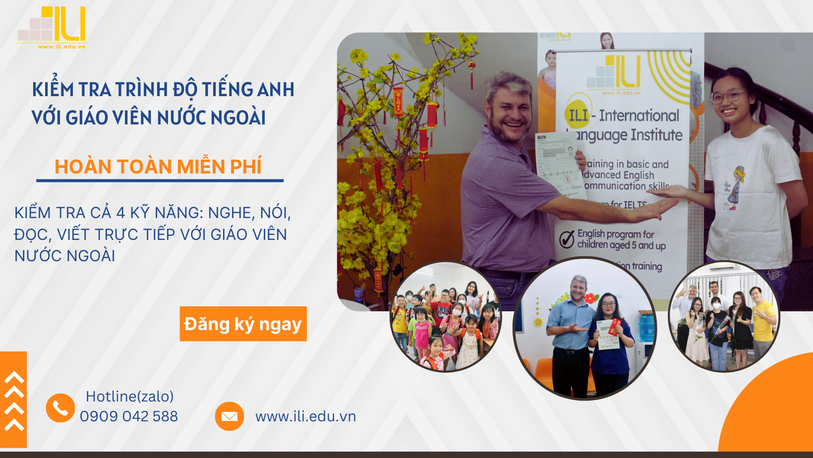 HỌC TIẾNG ANH "THỜI ĐẠI MỚI" CÙNG ILI: Đột Phá Kỹ Năng, Chinh Phục Mọi Mục Tiêu!